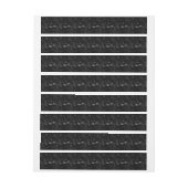 Libra Constellation Map Hevelius 1690 Sept Okt Rundum-Adressaufkleber (Bogen)