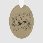 Libra Constellation Map Hevelius circa 1690 Ornament (Vorderseite)