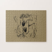 Libra Constellation Map Hevelius Dekor 1690 Puzzle (Horizontal)