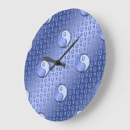 Libra die Skala Große Wanduhr (Winkel)