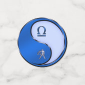 Libra die Skala Konfetti (Klein Vorderseite)