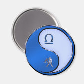 Libra die Skala Magnet (Vorderseite/Rückseite)