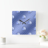 Libra die Skala Quadratische Wanduhr (Zuhause)