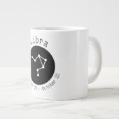 Libra Dot Line Jumbo-Tasse (Vorderseite Rechts)