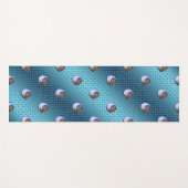 Libra & Earth Dog Yogamatte (Vorderseite (Horizontal))