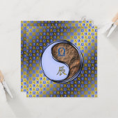 Libra & Earth Dragon Karte (Vorderseite/Rückseite Beispiel)