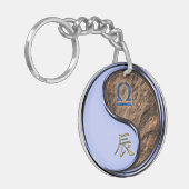 Libra & Earth Dragon Schlüsselanhänger (Vorderseite links)