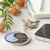 Libra & Earth Monkey Schlüsselanhänger (Seite)