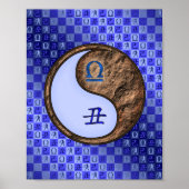 Libra & Earth Ox Poster (Vorne)