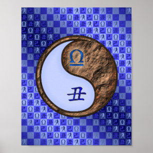Libra & Earth Ox Poster