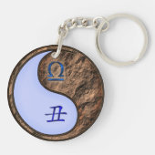 Libra & Earth Ox Schlüsselanhänger (Rückseite)