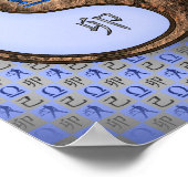 Libra & Earth Rabbit Poster (Ecke)