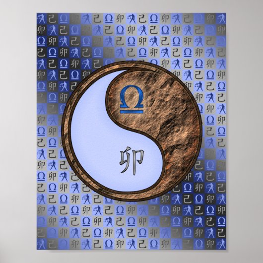 Libra & Earth Rabbit Poster (Vorne)