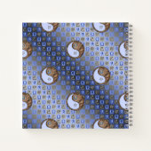 Libra & Earth Rabbit Spiral Notebook Notizblock (Rückseite)