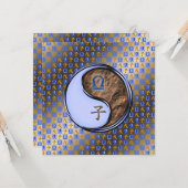 Libra & Earth Rat Karte (Vorderseite/Rückseite Beispiel)