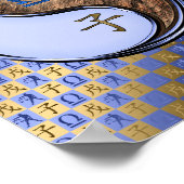 Libra & Earth Rat Poster (Ecke)