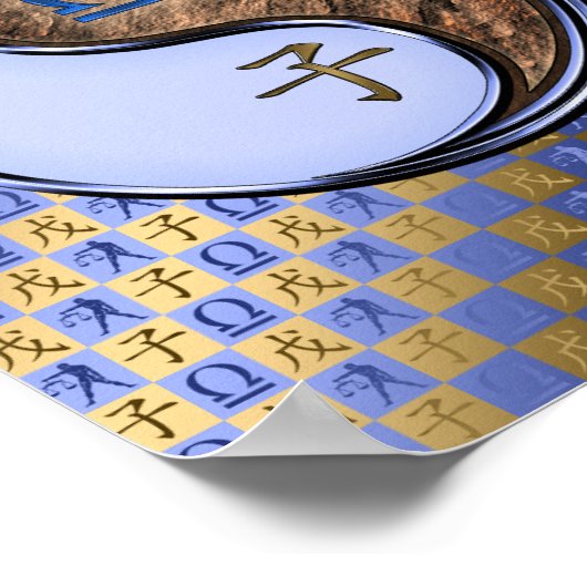 Libra & Earth Rat Poster (Ecke)