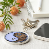 Libra & Earth Rat Schlüsselanhänger (Seite)