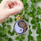 Libra & Earth Tiger Schlüsselanhänger (Hand)