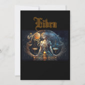 Libra Einladung (Vorderseite)