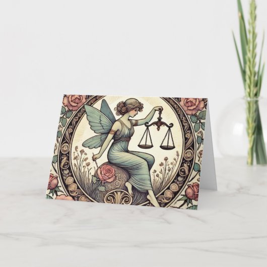 Libra Fairy Karte (Vorderseite)