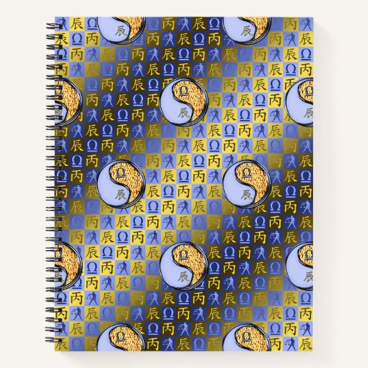 Libra & Fire Dragon Notizblock (Vorderseite)