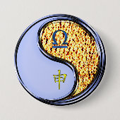 Libra & Fire Monkey Button (Vorderseite)
