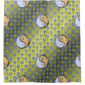 Libra & Fire Monkey Duschvorhang (Vorderseite)