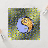 Libra & Fire Monkey Karte (Vorderseite/Rückseite Beispiel)