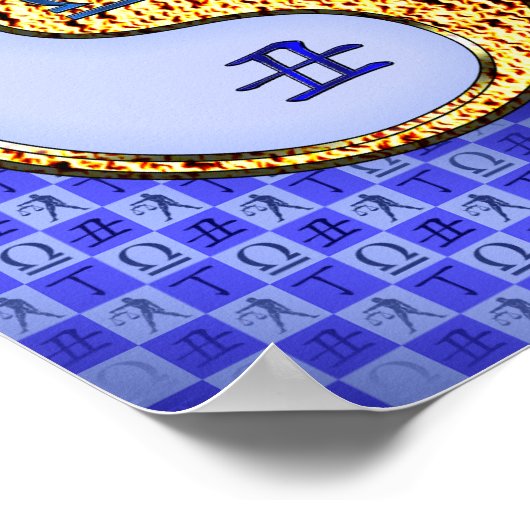 Libra & Fire Ox Poster (Ecke)