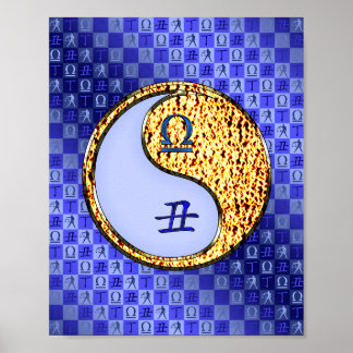 Libra & Fire Ox Poster
