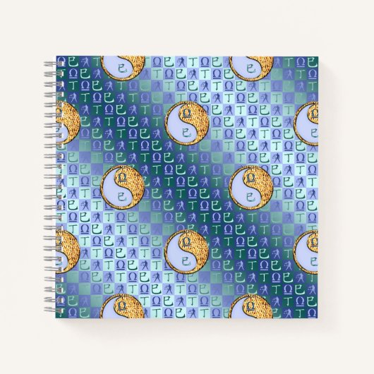 Libra & Fire Snake Notizblock (Vorderseite)