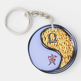 Libra & Fire Tiger Schlüsselanhänger