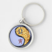 Libra & Fire Tiger Schlüsselanhänger (Vorne)