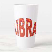 Libra - Firey Orange Yellow Blue