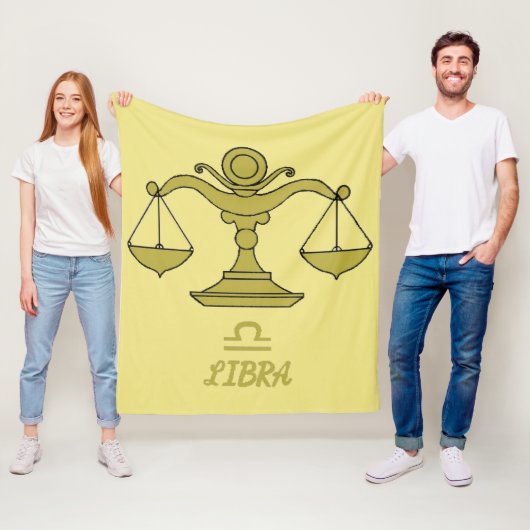 Libra Fleece Blanket (Beispiel)