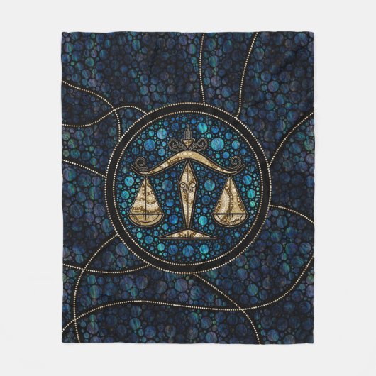 Libra Fleecedecke (Vorderseite)