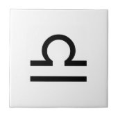 Libra Fliese (Vorderseite)