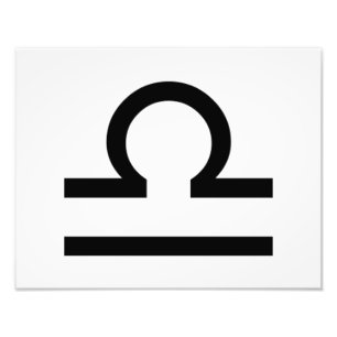 Libra Fotodruck
