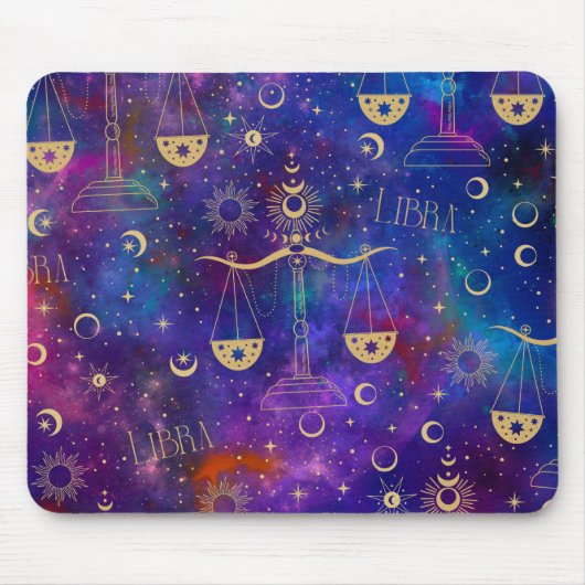 Libra Galaxy Mousepad (Vorne)