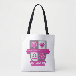 Libra Geburtstags-Emblem™ für 1.-23. Oktober Tasche