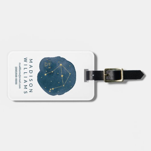 Libra Gepäckanhänger (Vorderseite horizontal)