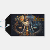Libra Geschenkanhänger (Rückseite Horizontal)