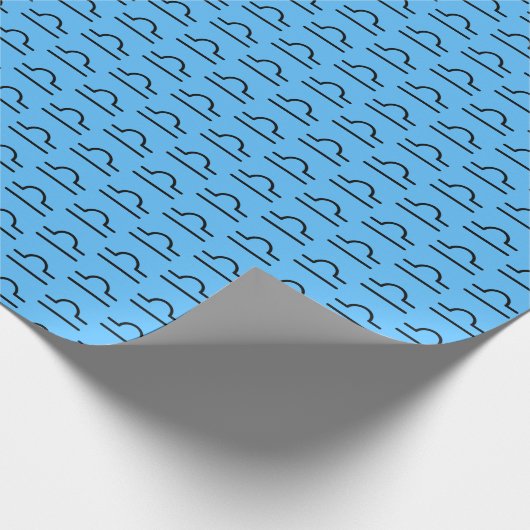 Libra Geschenkpapier (Ecke)