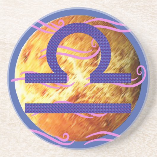 Libra Getränkeuntersetzer (Vorne)