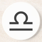 Libra Getränkeuntersetzer (Vorne)