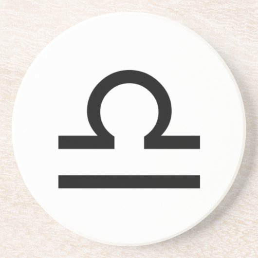 Libra Getränkeuntersetzer (Vorne)