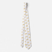 Libra, Gleichgewicht Goldenes Sternzeichen Krawatte (Rückseite)