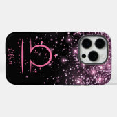 Libra-Glitzer - Print Phone Case (Rückseite (Horizontal))