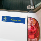 Libra Golden Scales Sign Custom Autoaufkleber (Auf Lkw)